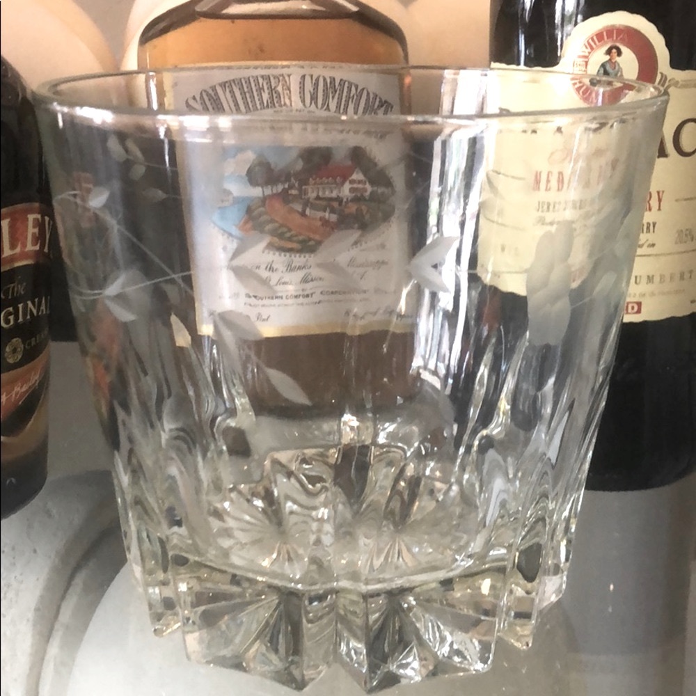 Vintage‎ Princess House Heritage Glass Ice Bucket Crystal Champagne Bar - Picture 6 of 6